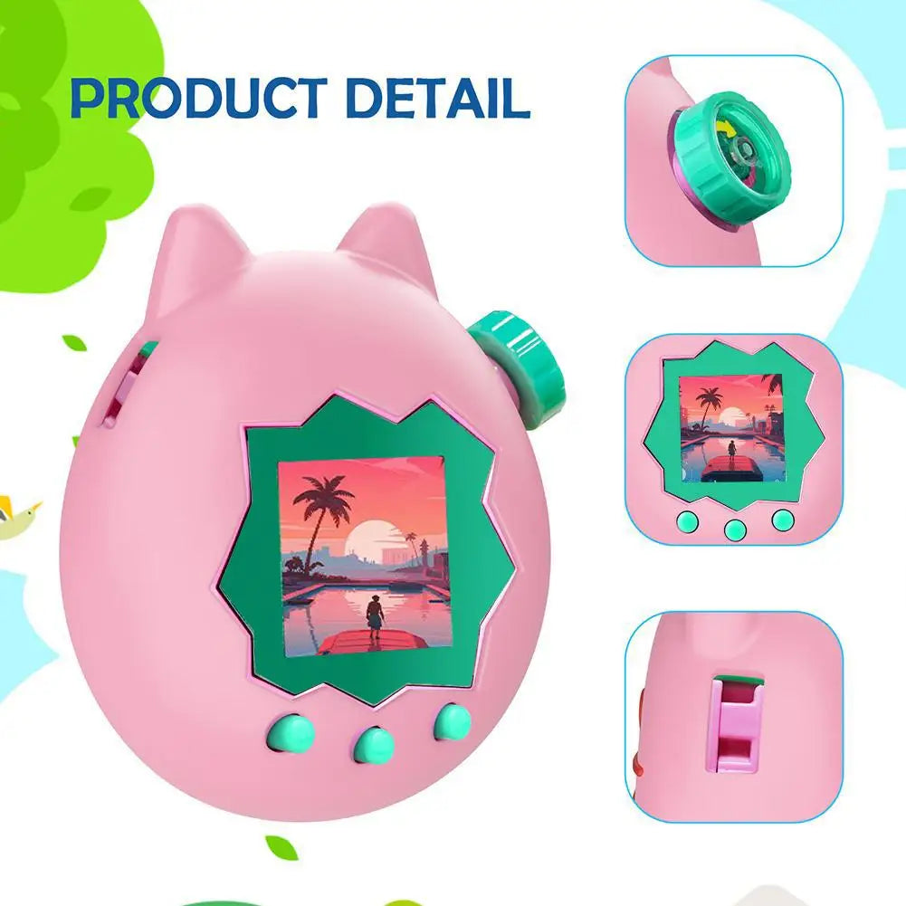 For Tamagotchi Paradise Silicone Full Cover Case Non-Slip Liquid Silicone Cute Protective Cover Soft Shell Game Accessories