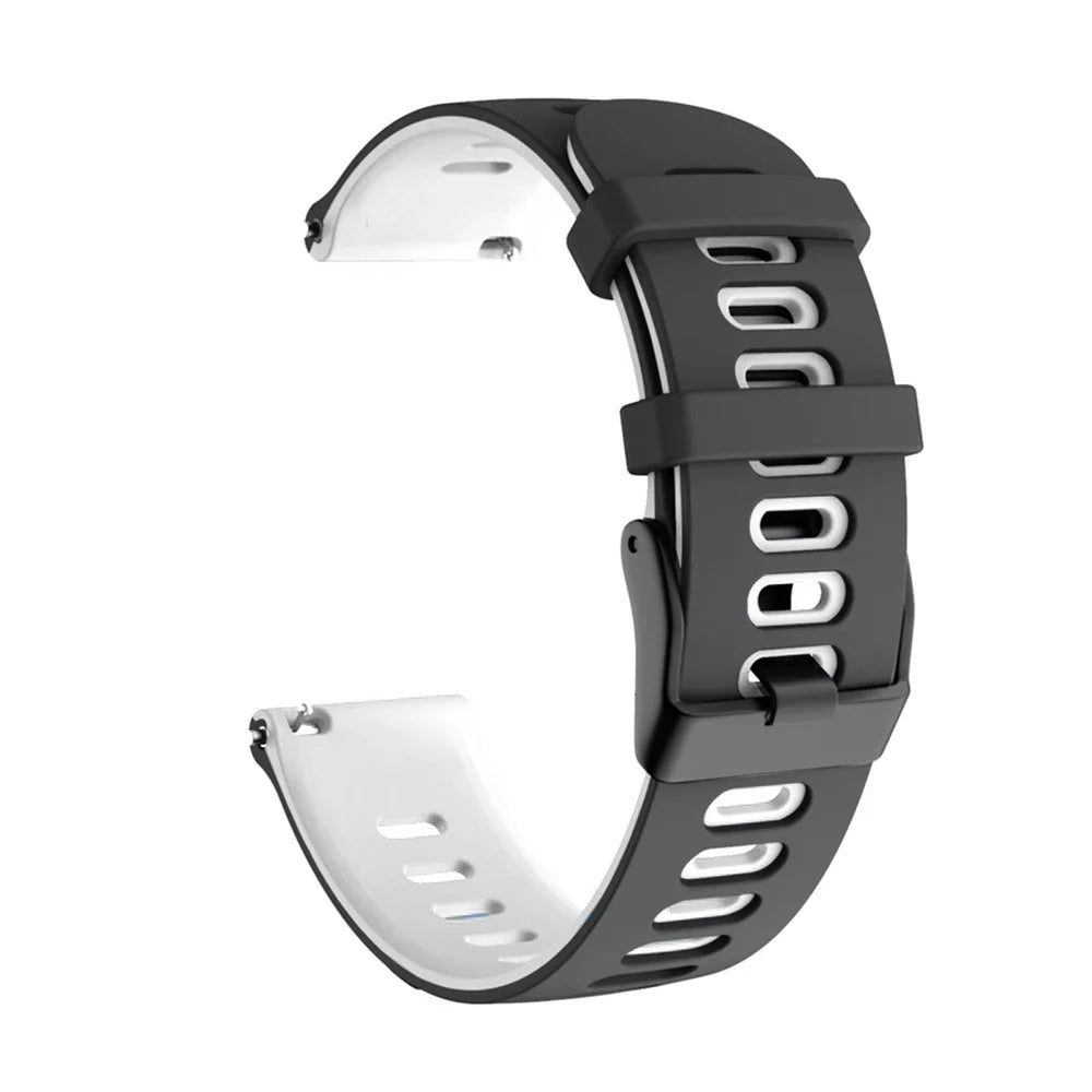 OnePlus Watch Two-Tone Silicone Band with Air Holes, Pin Buckle
