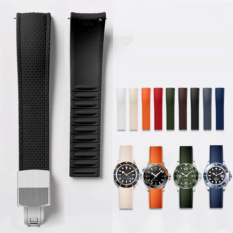 Polar Vantage, Grit X & Ignite Curved-End FKM Rubber Band