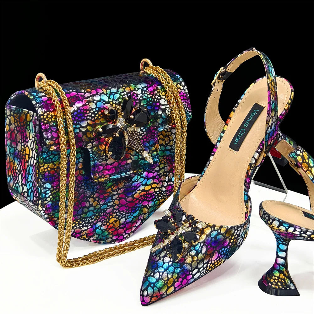 Novedad Zapatos y Set de Bolsos HDF1-12