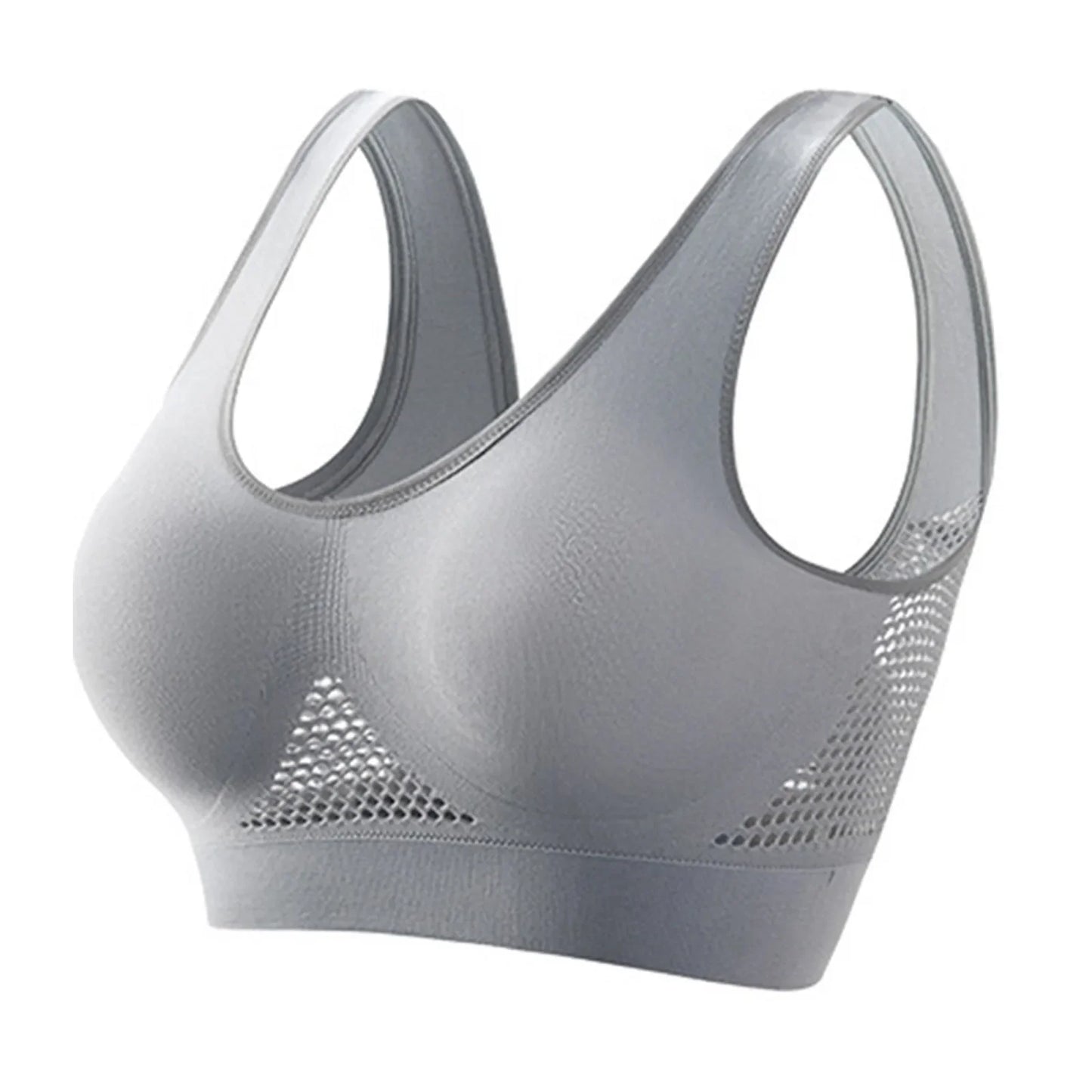 Women Anti-sagging Yoga Sports Bra High-Impact Fitness Tank Top