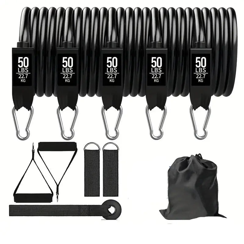 Resistance Band Set for Yoga, Pilates, & Fitness