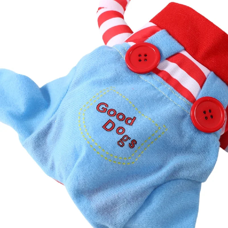 Dog Clothes For Small Medium Dogs Cats Christmas Funny Puppy Dressed Up Cosplay Costumes Chihuahua Yorkshire Pug Pet Clothing