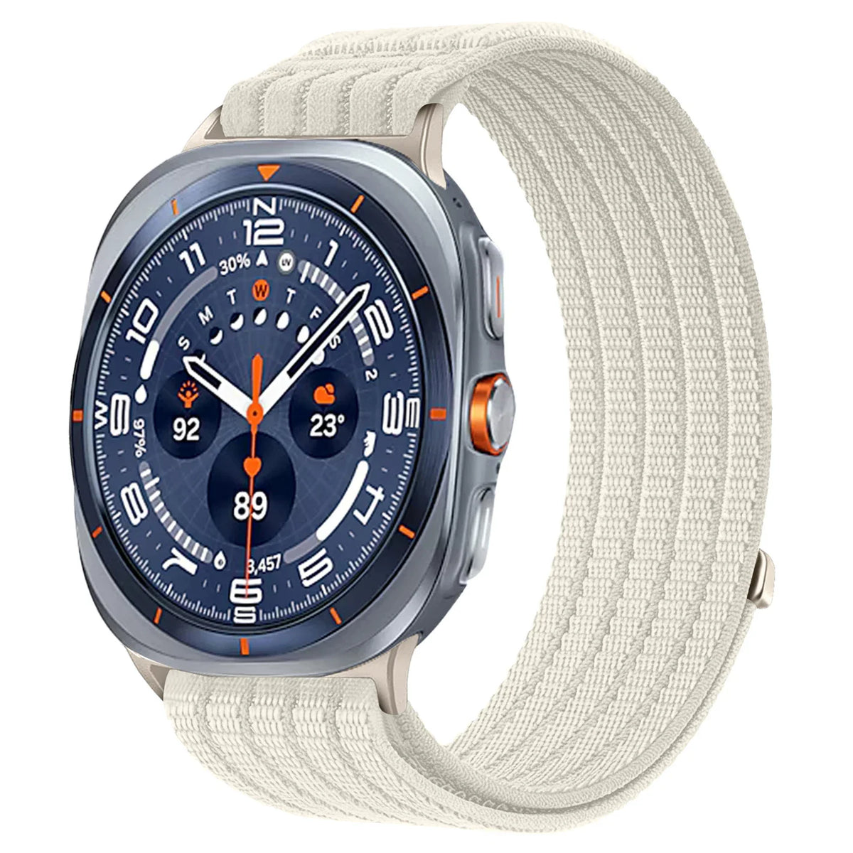 Samsung Galaxy Sport Nylon Woven Loop Watch Band – Watch8/Watch8 Classic/Watch9/Ultra/Ultra2