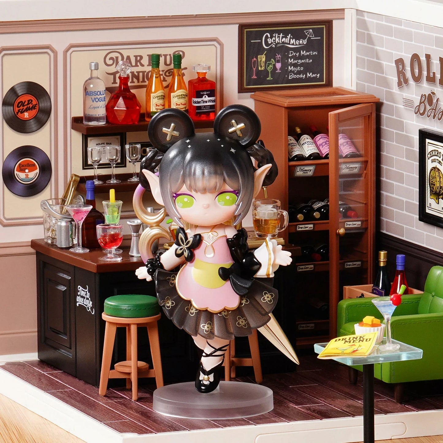 Rolife Suri Blind Box Suri's Lingfeng Town Action Figure Collectible Doll Toys Surprise Box Gift for Kids Friends Adults