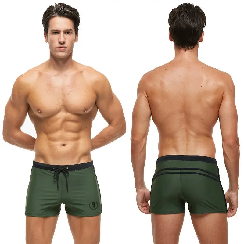 Men's Breathable Gym & Swim Shorts Adjustable Waist  Quick Dry