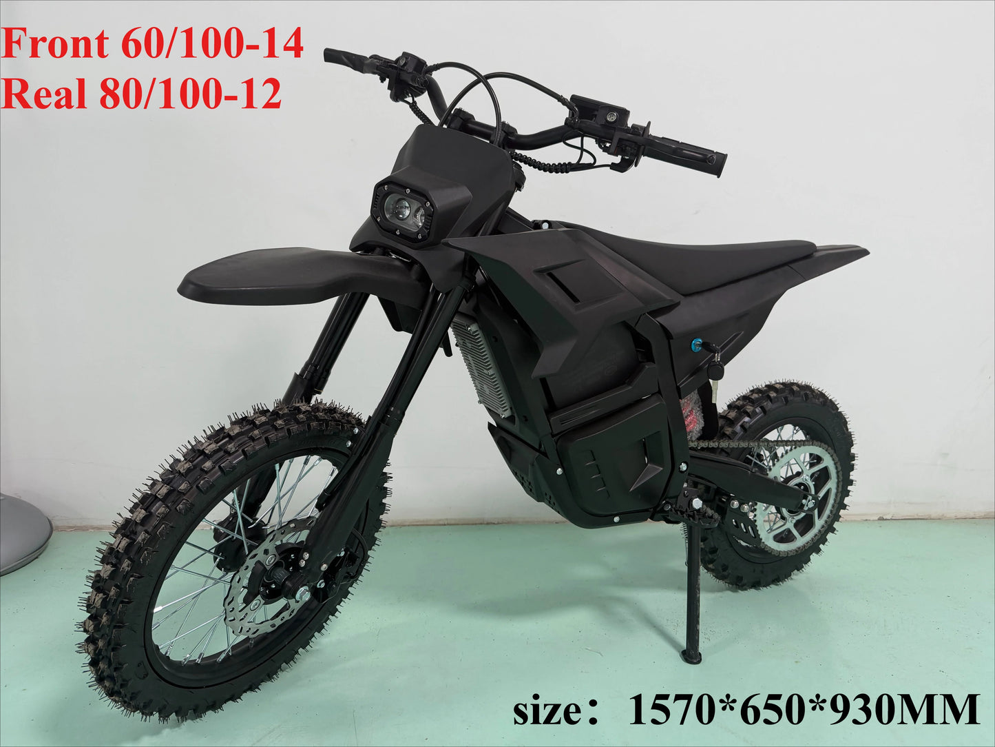 New Off Road Motorcycle Speak 6000W Powerful Motor 72V25AH Battery 75km/h Electric Bicycle 17inch Tire Mountain Electric E-bike