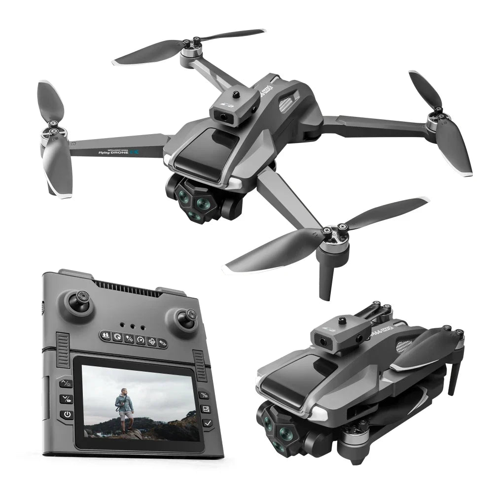 2026 New M66 Drone HD Folding Remote Control With Camera And Screen 5G FPV Camera Quadcopter Brushless Motor RC Quadcopter