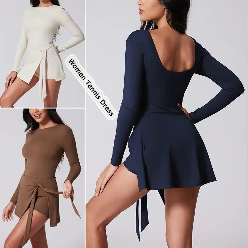 VITALINOVO AllureFlex Vestido Deportivo Elegante para Mujer