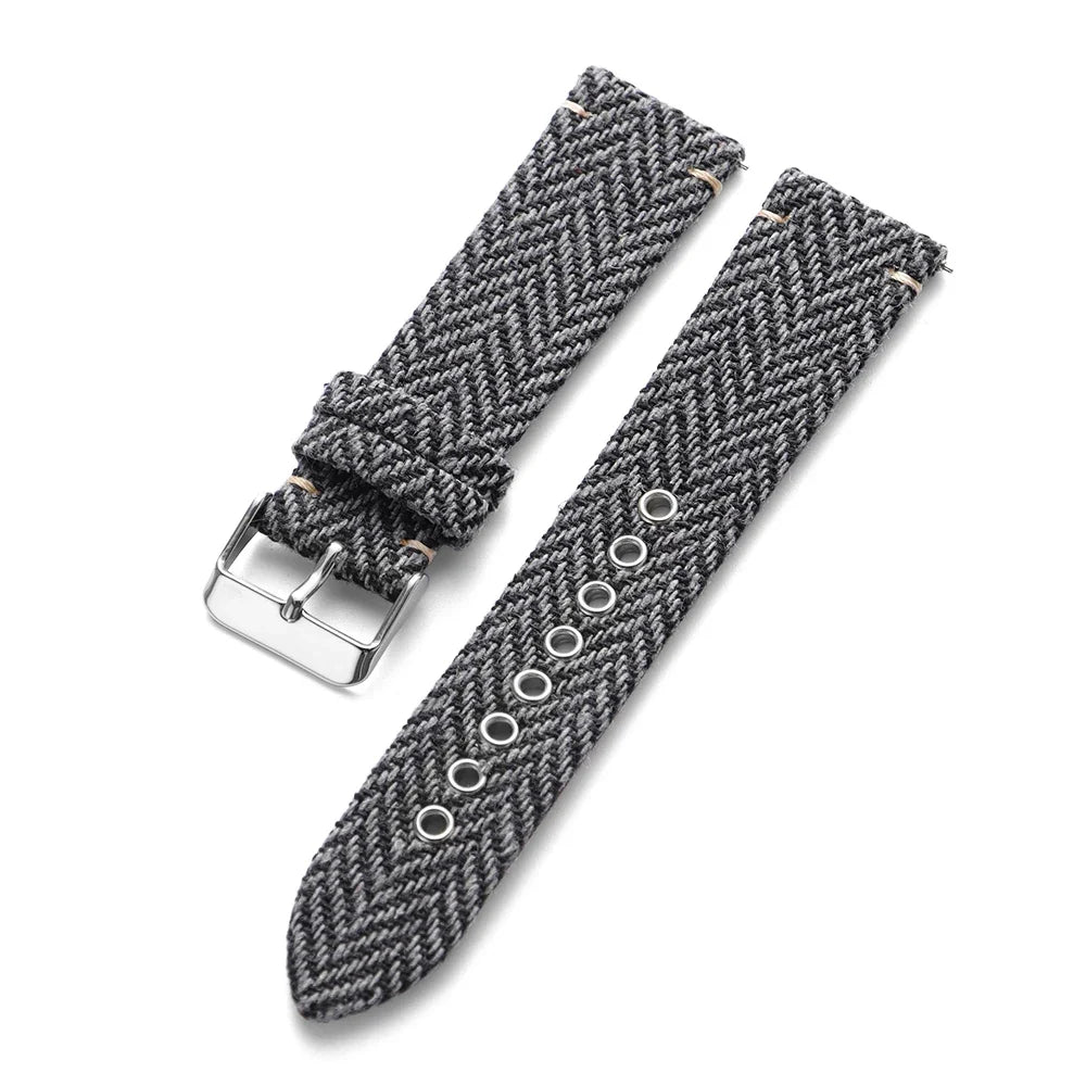 TicWatch Pro 3, E3 & GTH Herringbone Woven Band