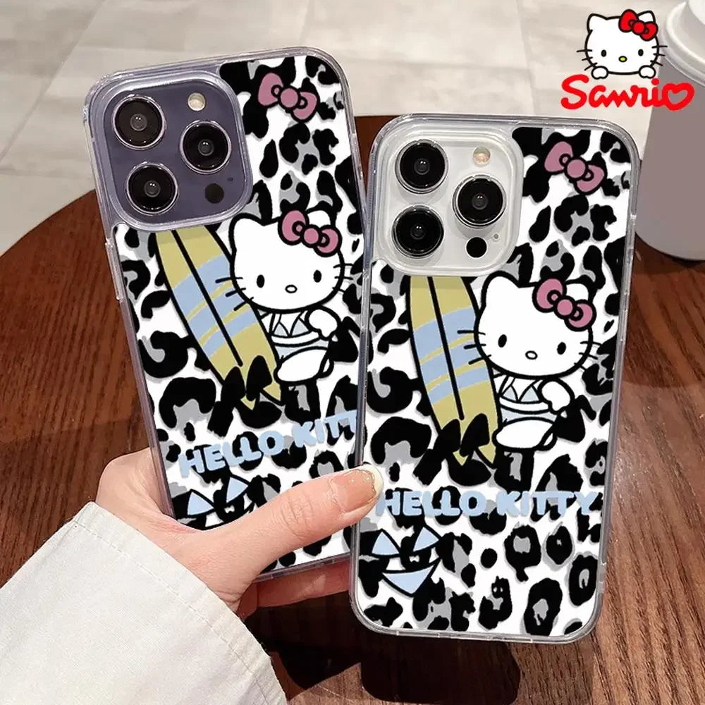 Funda para teléfono Gato Gatito Anime Accesorio Regalo de cumpleaños para iPhone