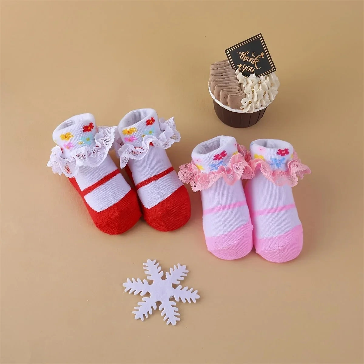 6pairs/lot Newborn Baby Socks for 0-24month Girls Lace Infant Girls