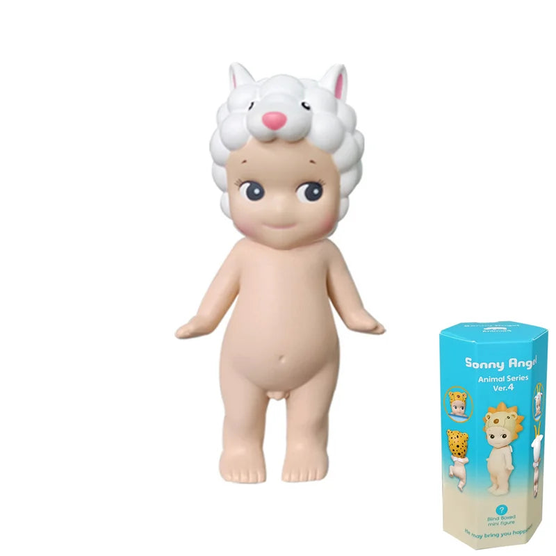 Mini Figure Angel Blind box Animal Series Mystery Box Cute Dolls Decoration Lucky Surprise Birthday Gift