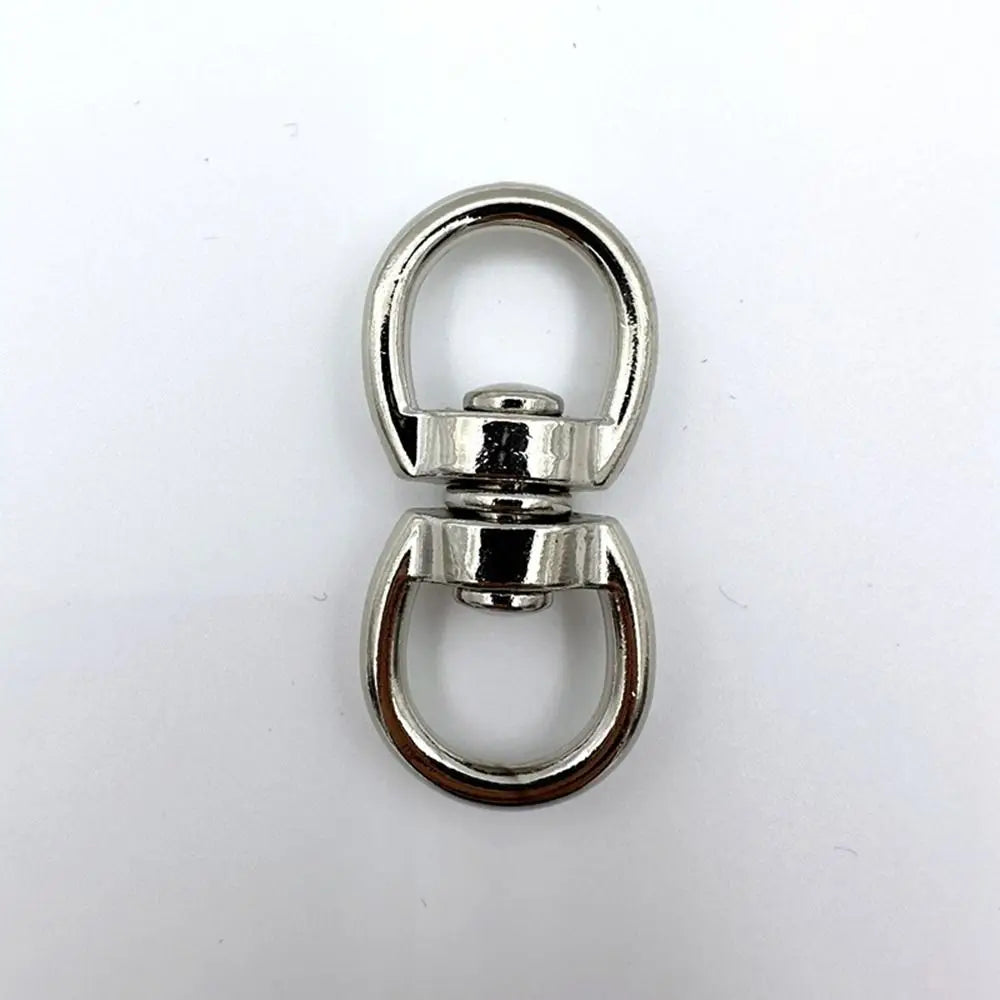 Metal Eight-Character Rotating Buckle Ring Anti-Knotting Dog Chain Buckle Connecting Ring DIY Jewelry Pendant Jewelry Accessory
