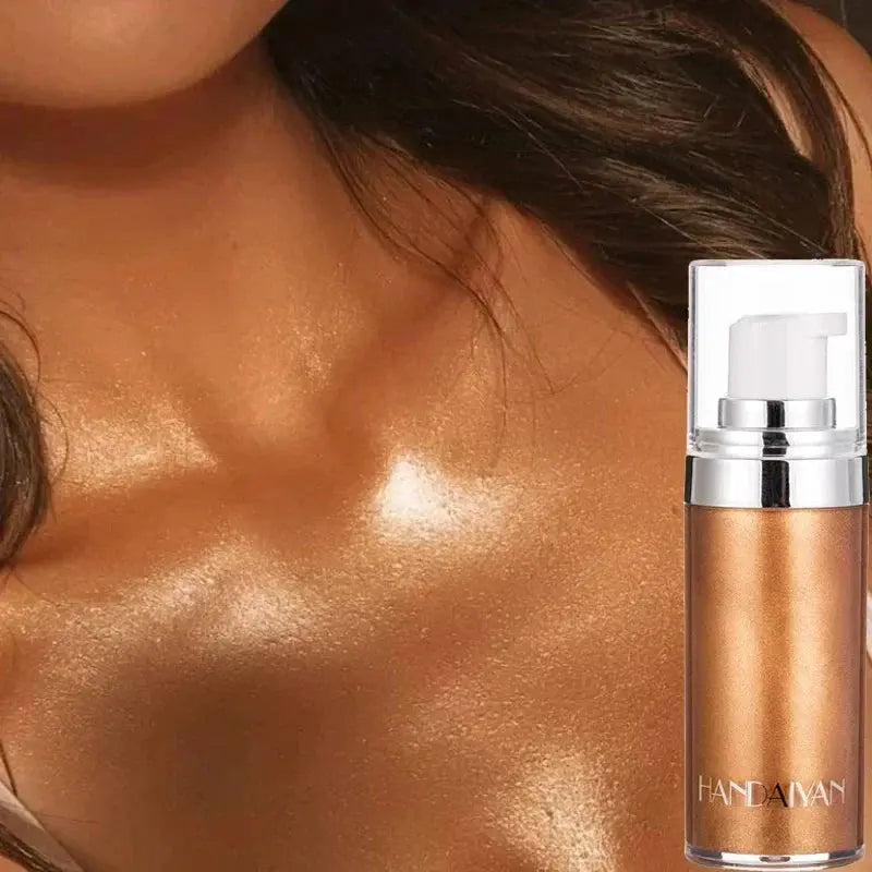 Body Makeup Liquid Highlighter - Radiant Skin Glow - Shimmering Body