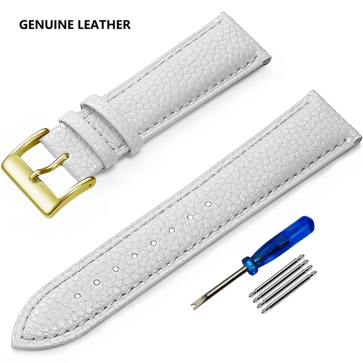 Polar Vantage, Grit X & Ignite Grained Leather Band, Spring Bars & Tool