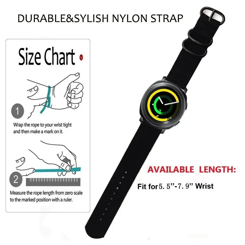 COROS PACE & APEX Two-Piece Nylon Band with Metal Keepers