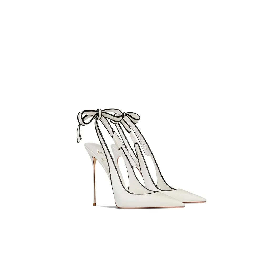 Elegant Beige Stiletto Heels 2025 Summer Women Shoes Pointed Toe Dress Party Sandals