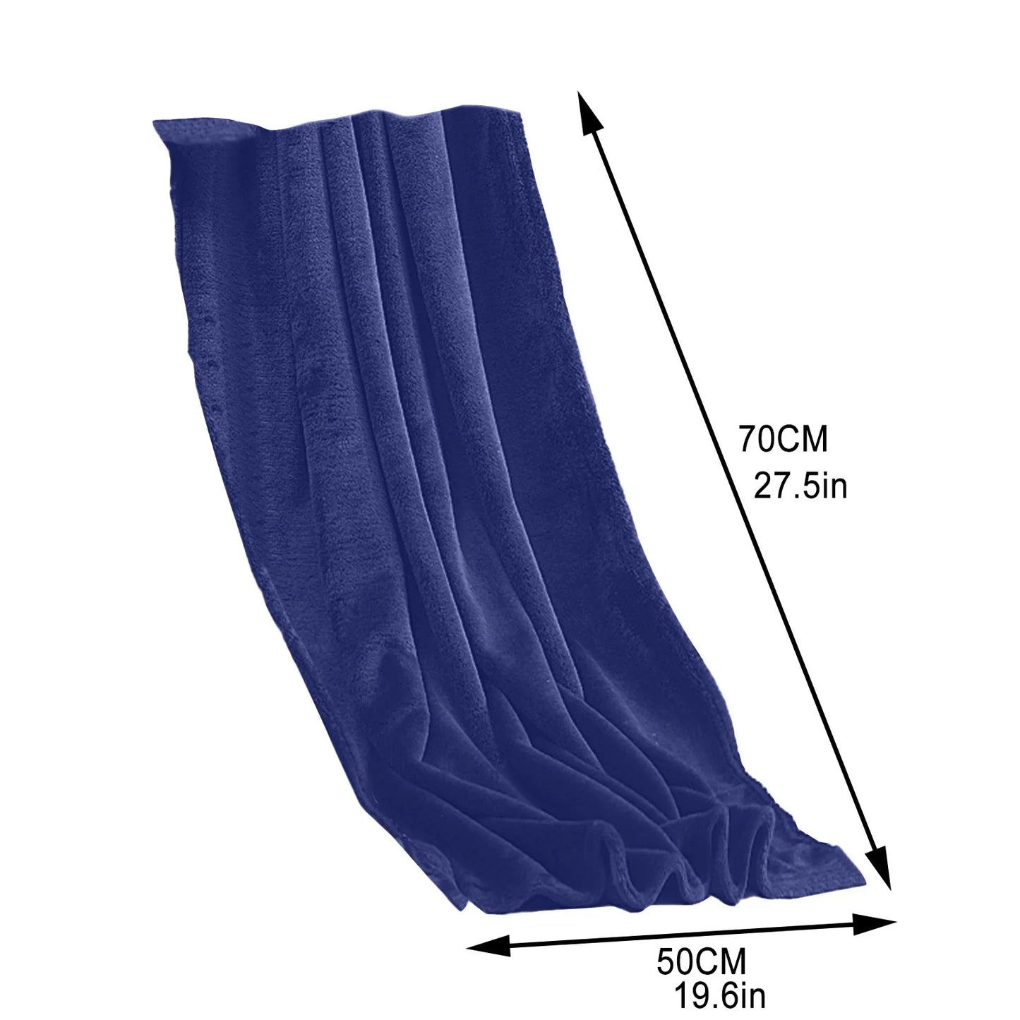 Plain Flannel Coral Blanket Small Fleece Sheet Super Warm Solid Micro Plush Fleece Blanket Throw Rug Sofa Bedding Supplies