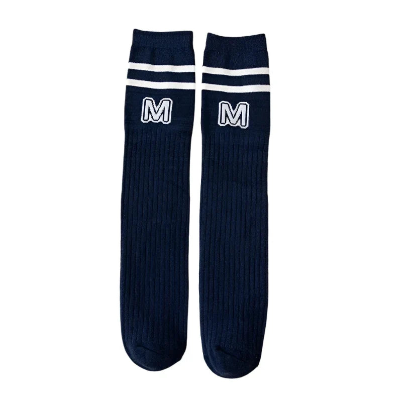 Kids' Letter Knee High Socks
