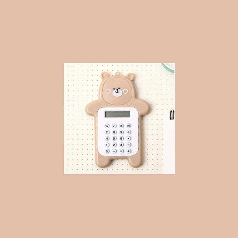 Calculadora digital mini oso