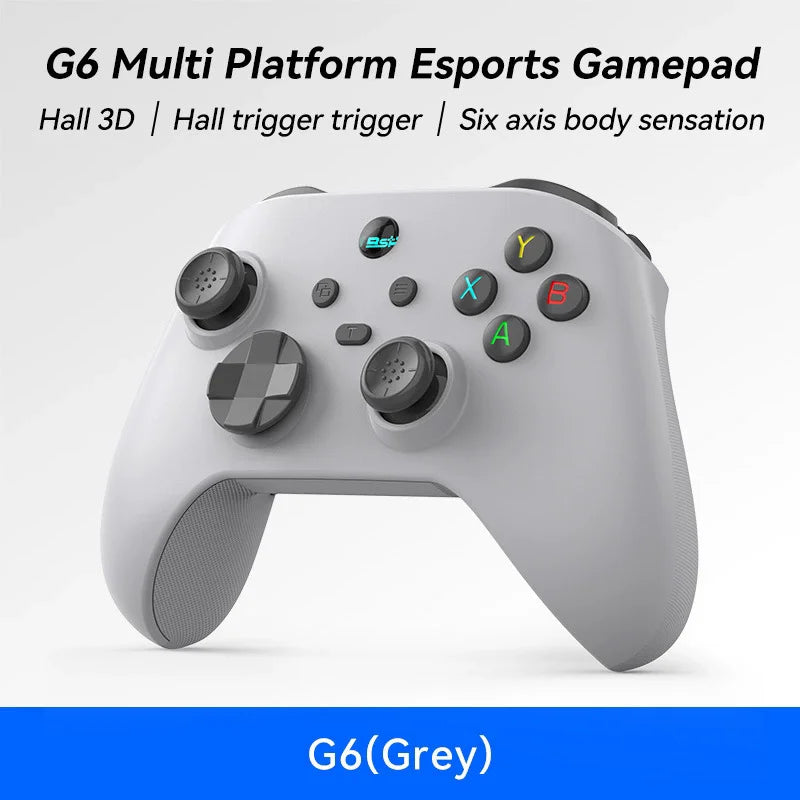 G6 BT-Compatible Wireless Controller For NS/NS Lite/NS Oled Console Gamepad Android Phone PC Joystick Controle with 6-Axis