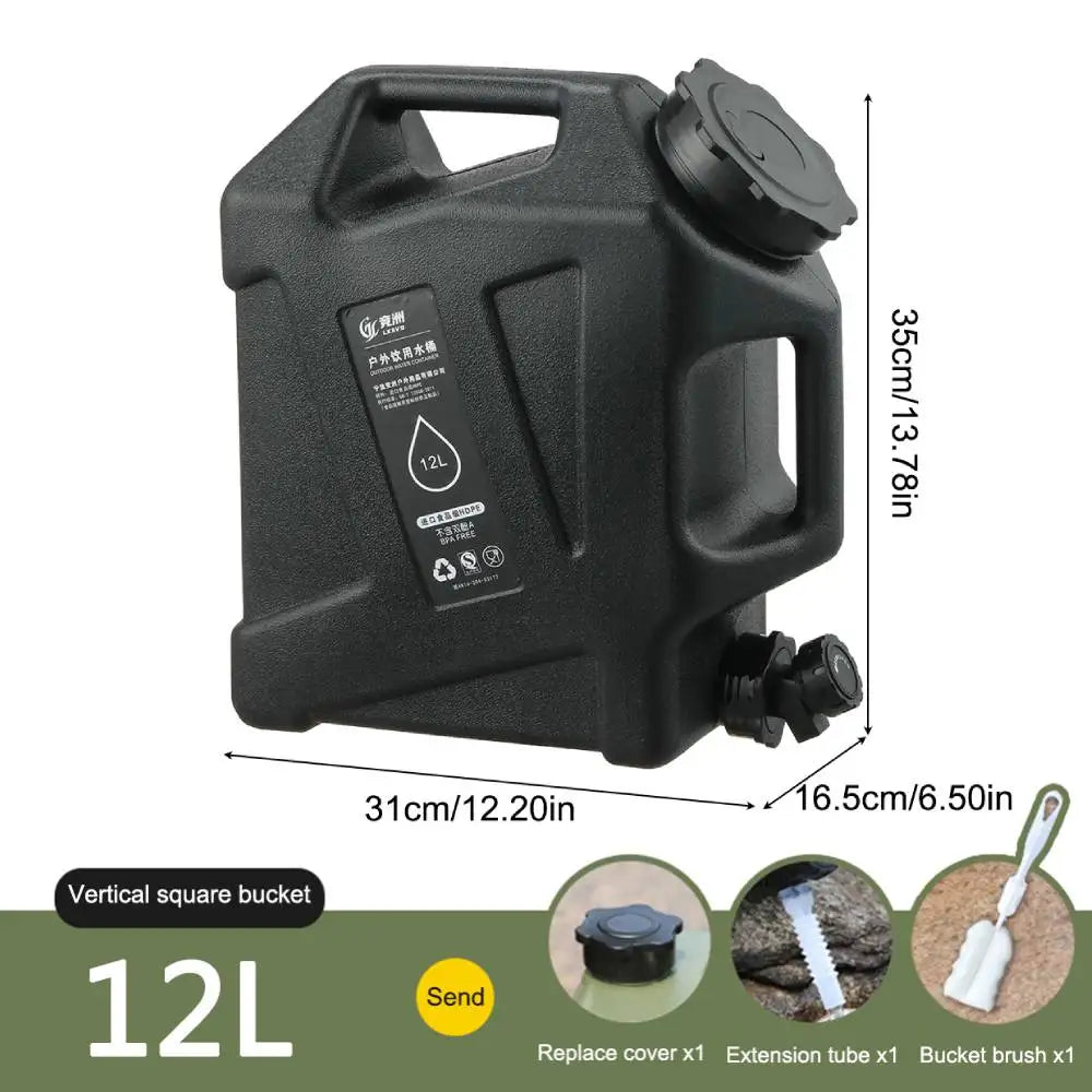 Portable Water Canister with Faucet