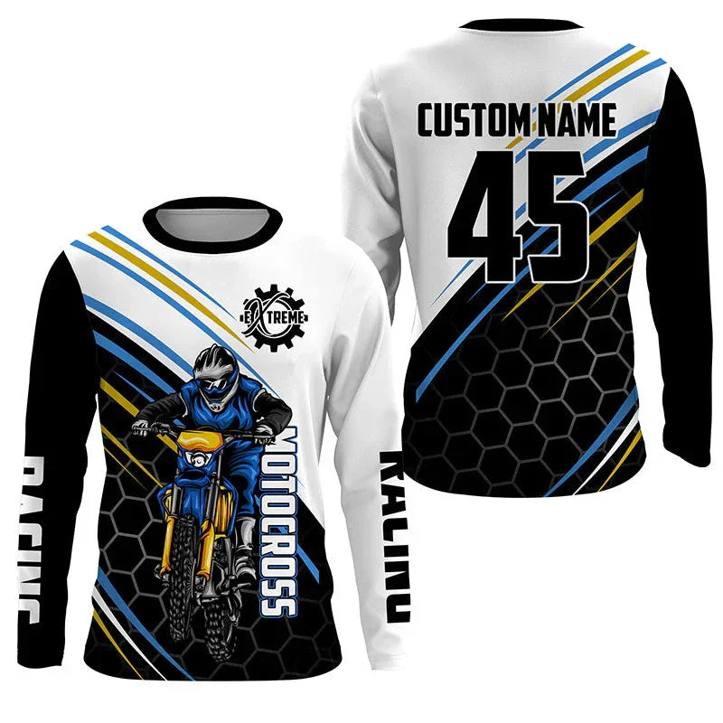Men's Sportswear Mountain Enduro Bike Clothing Bicycle Moto Downhill T-shirt Hpit Fox Women Men Cycling Jersey MTB Shirts BMX