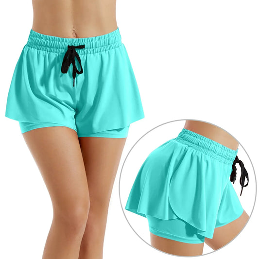 2 in 1 Women's Sports short and Skirt