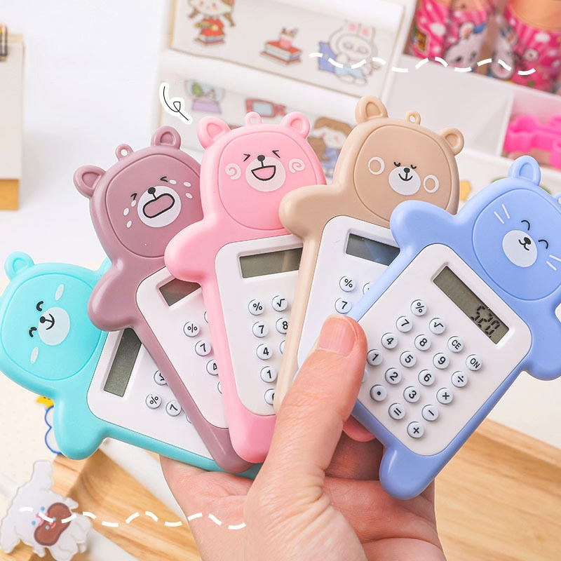 Calculadora digital mini oso