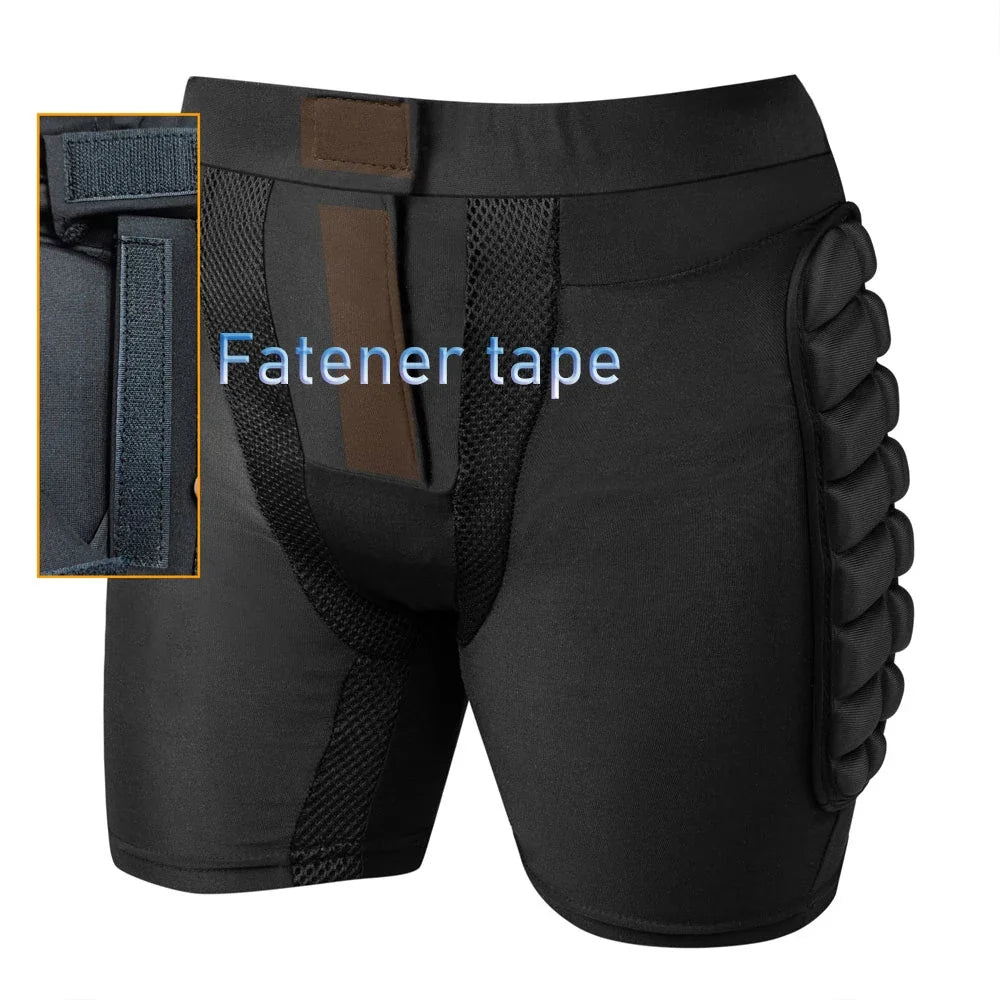Protective Padded Shorts and Pads for Skiing and Skating