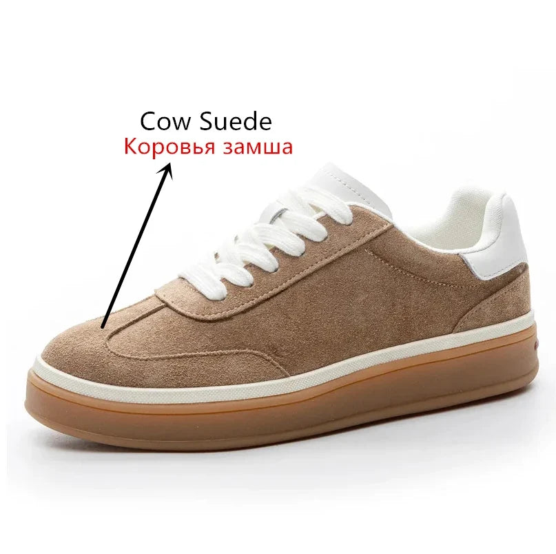MORAZORA 2026 New Genuine Leather Shoes Women Sneakers Lace Up Spring Summer Fashion Platform Flats Ladies Casual Shoes