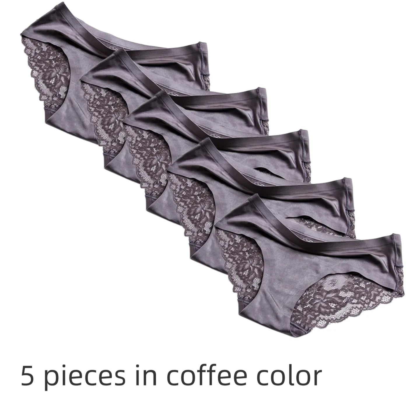 1/3/5/10 seamless women's hollow underwear, comfortable lace underwear, low waist women's underwear, soft women's underwear