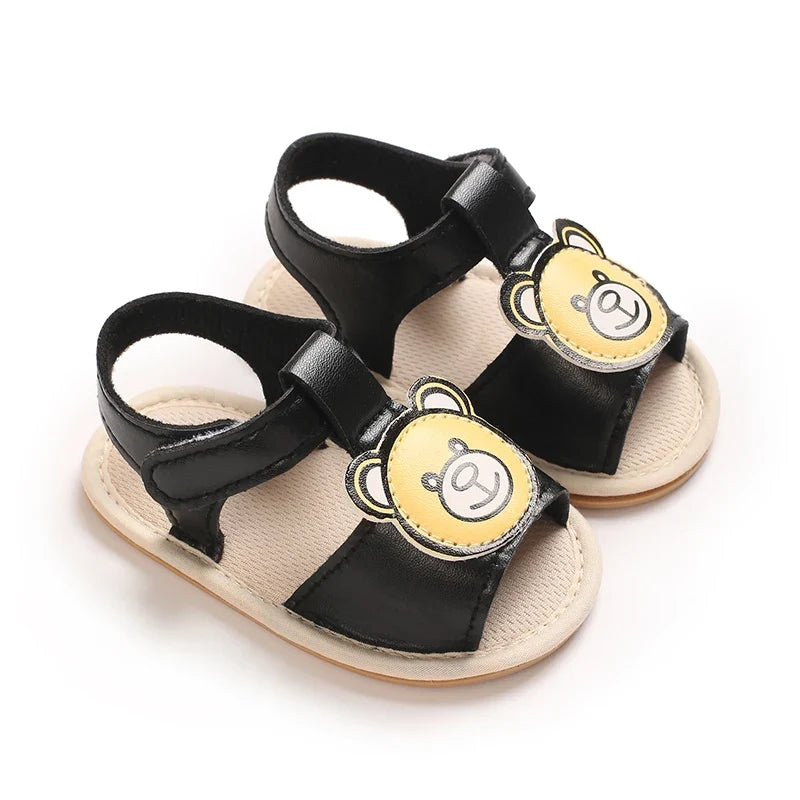 Infant Pre-Walker Shoes 0-18M Baby Shoes Summer Sandals, Cute Breathable Soft Sole Footwear for Boys Girls
