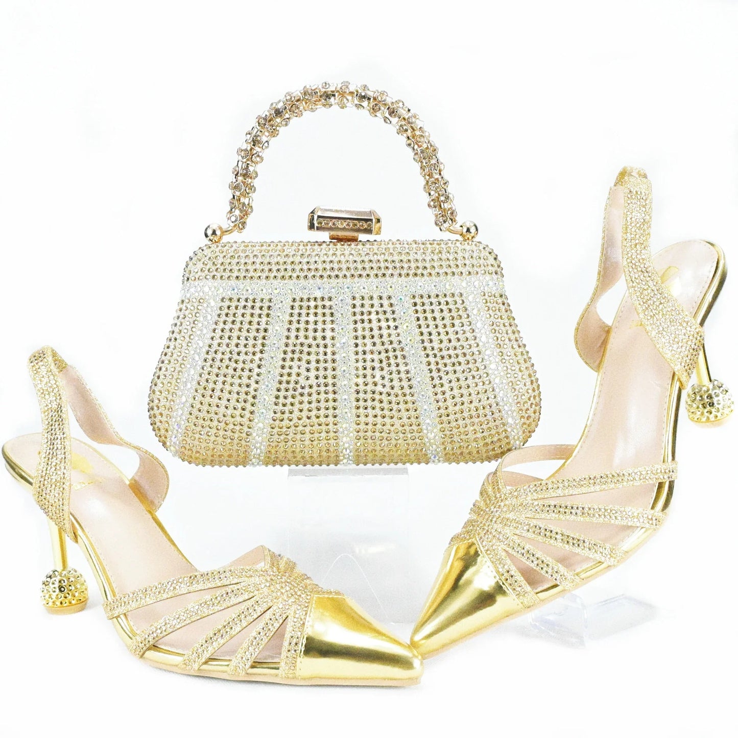 Conjunto de Zapatos y Bolsos de Señora de Alta Calidad HAS1-25