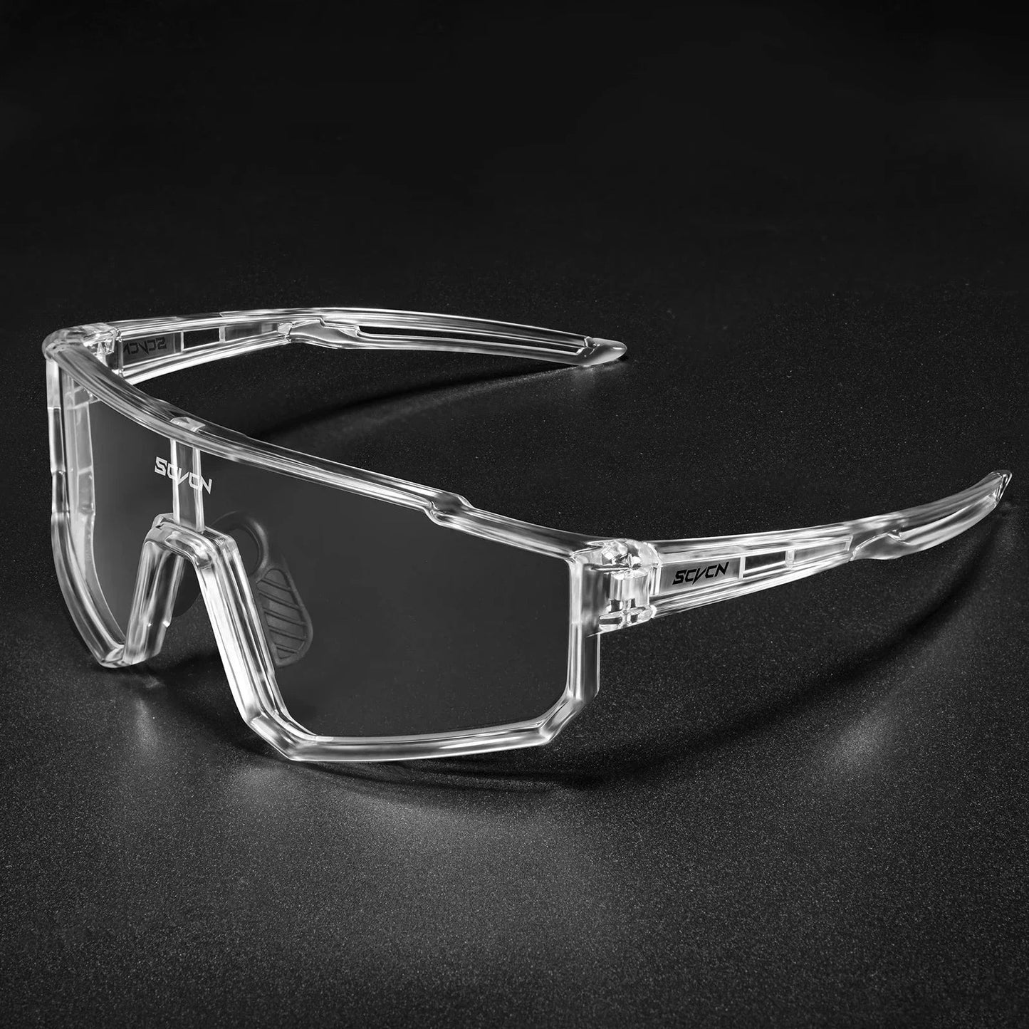 SCVCN New Cycling Glasses UV400 Sports Running Sunglasses Men Women Outdoor Drving Hiking Riding Goggles MTB Bicycle Eyewear