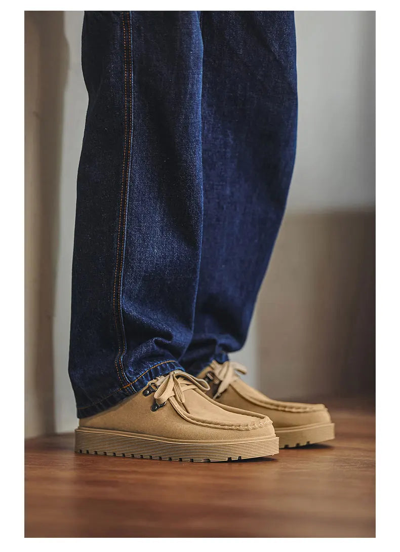 Men Thick Soled Sneakers Fashion Spring/Autumn Soft Board Shoes Personalized Trend Versatile Multi Functional Men Casual Shoes