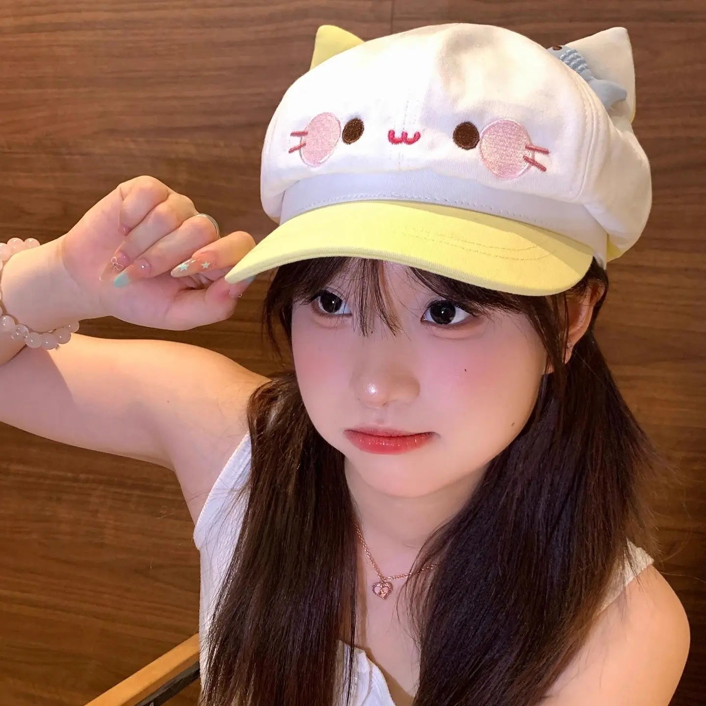 Gorro de gato kawaii