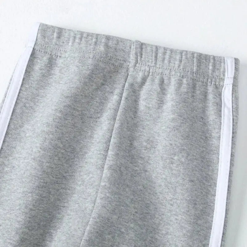 Comfortable Girls' Leggings with Side Stripes