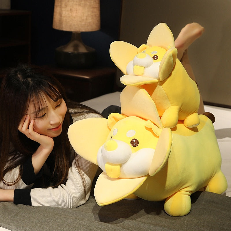 Peluche de Shiba Inu Plátano