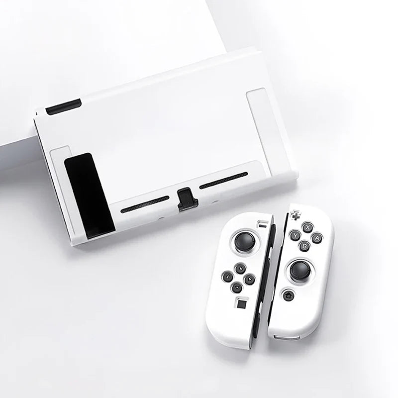 NEW SALE Protective Case Compatible With  Switch OLED Console And Joy-Cons, Switch Can Be Inserted In Dock With Shell