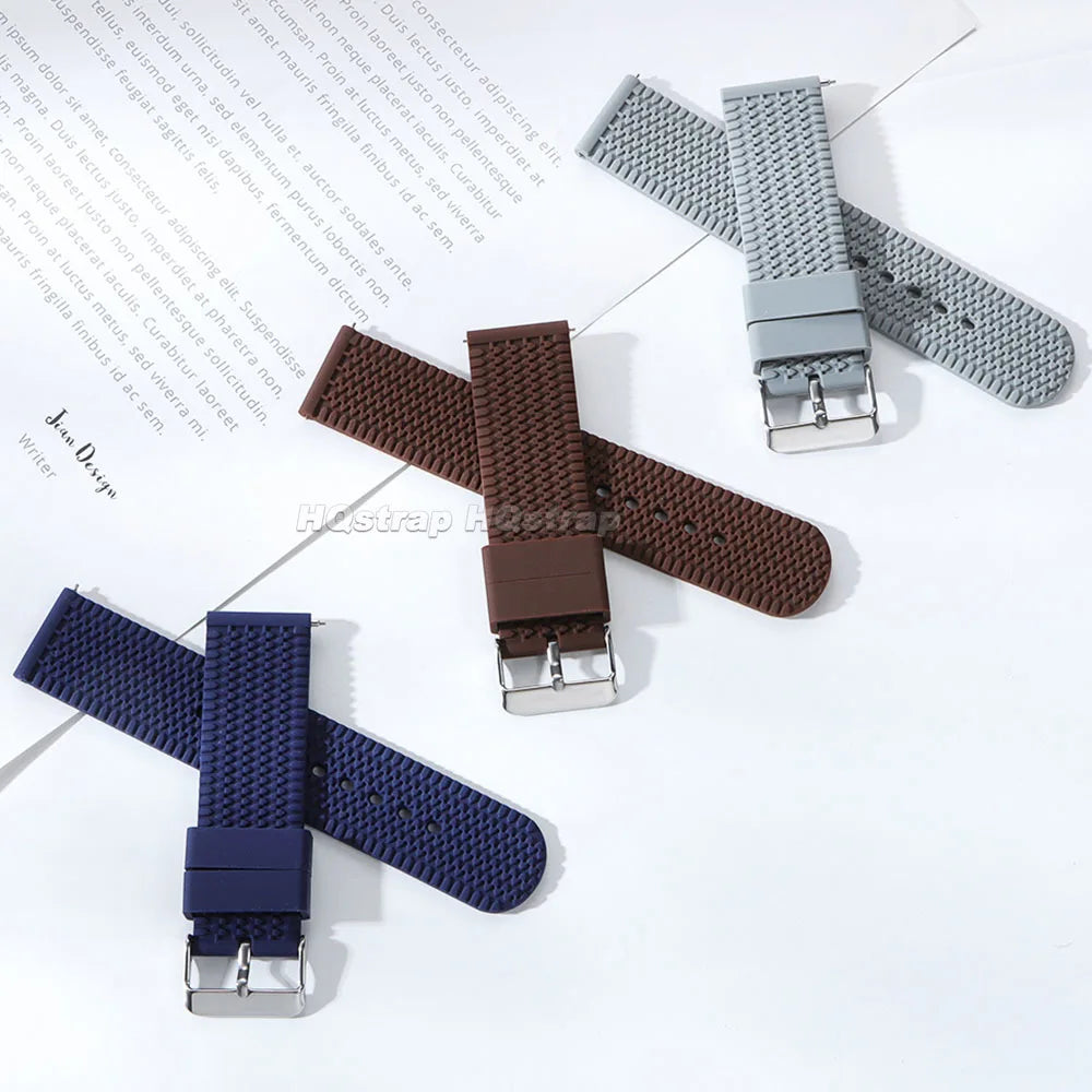 Amazfit Balance, GTR, GTS & Bip Tread Pattern Silicone Band