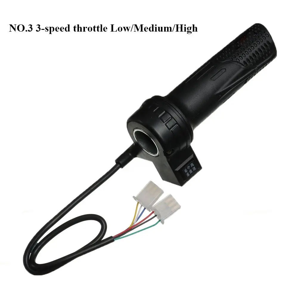 Electric E-Bike Twist Throttle 12V 24V 36V 48V Universal Scooter Parts E-Bike Speed Handlebar Throttle Cycling Throttle Grip