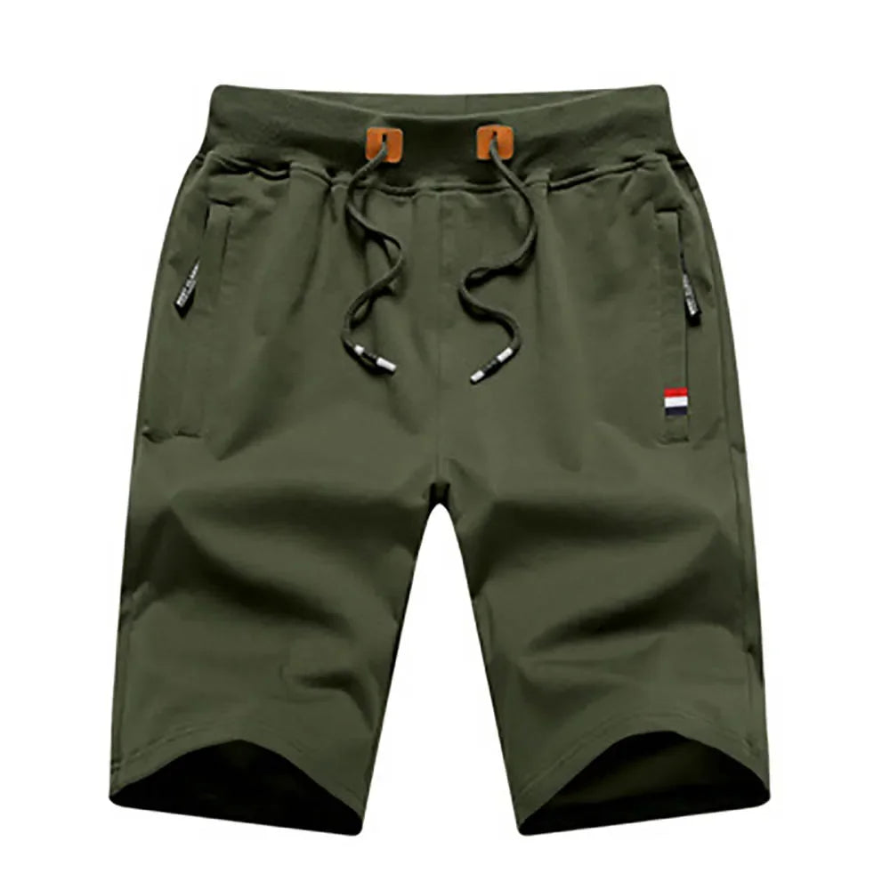 Pantalones cortos tipo jogger UrbanFlex de algodón para hombre estilo hip hop