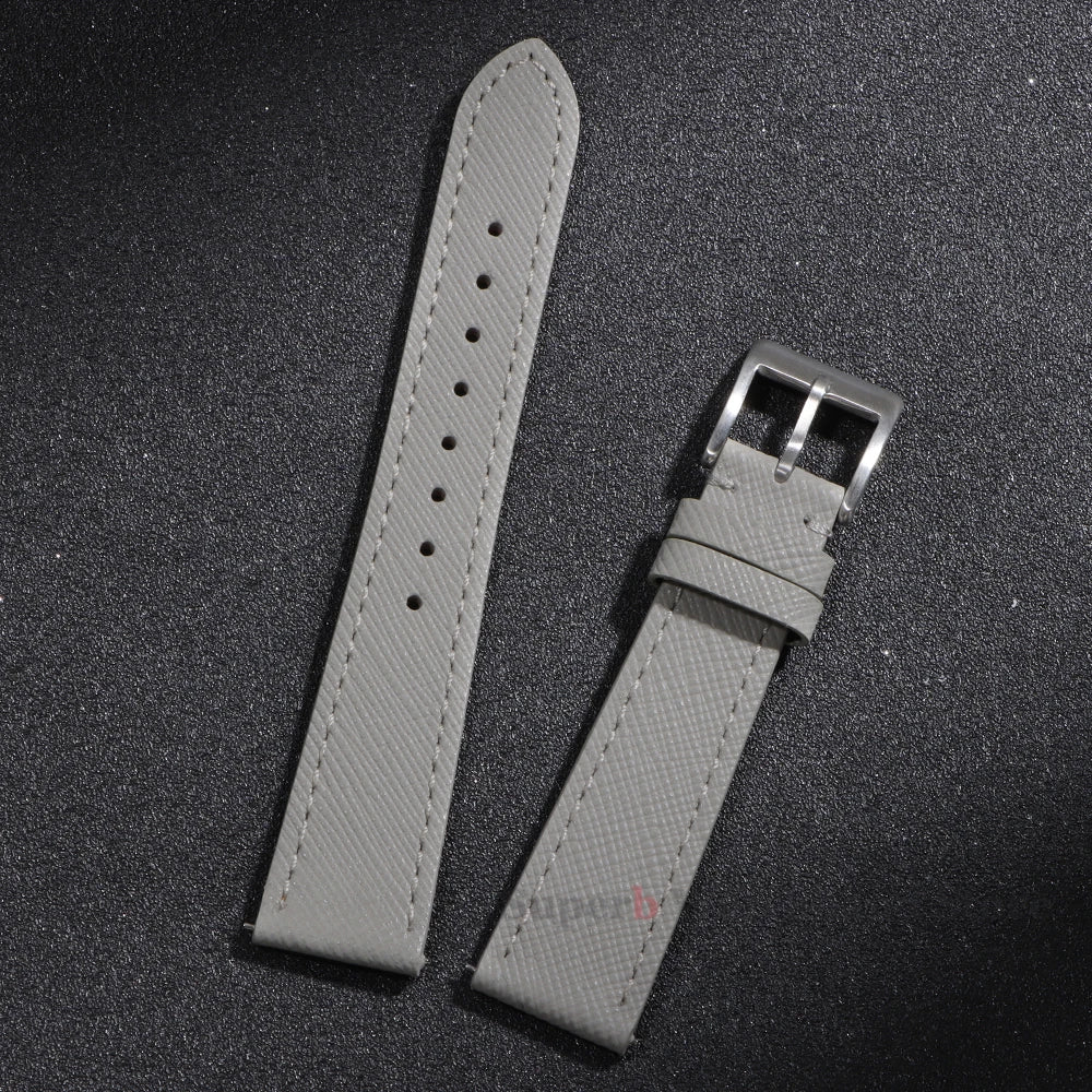 Suunto Race, Vertical & 9 Peak Saffiano Leather Band