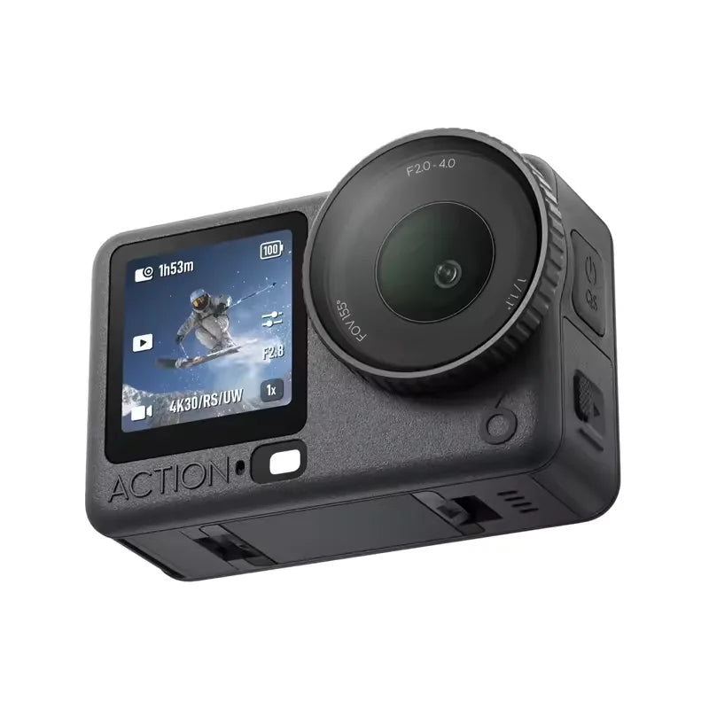 DJI Osmo Action 6 All-In-One Flagship Action Camera New 1/1.1-Inch Square Sensor Variable Aperture f/2.0-f/4.0 50GB Built-in Storage