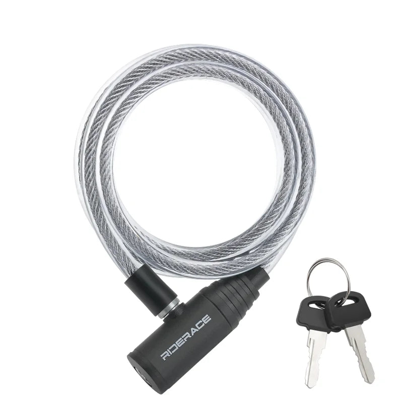 Bicycle Cable Lock High Security Anti-Theft Outdoor Riding MTB Road Bike Lock For Scooter Electric E-Bike Cycling Accessories