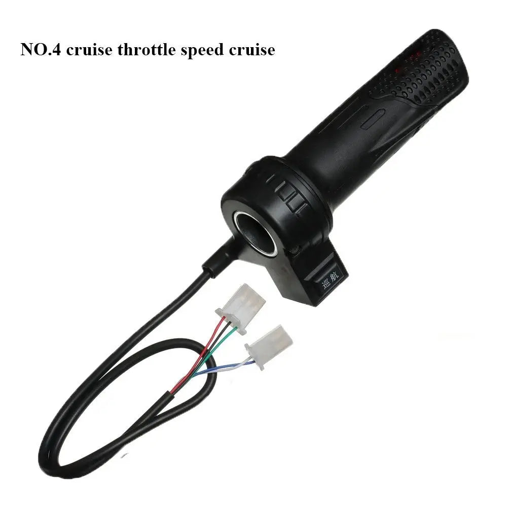 Electric E-Bike Twist Throttle 12V 24V 36V 48V Universal Scooter Parts E-Bike Speed Handlebar Throttle Cycling Throttle Grip