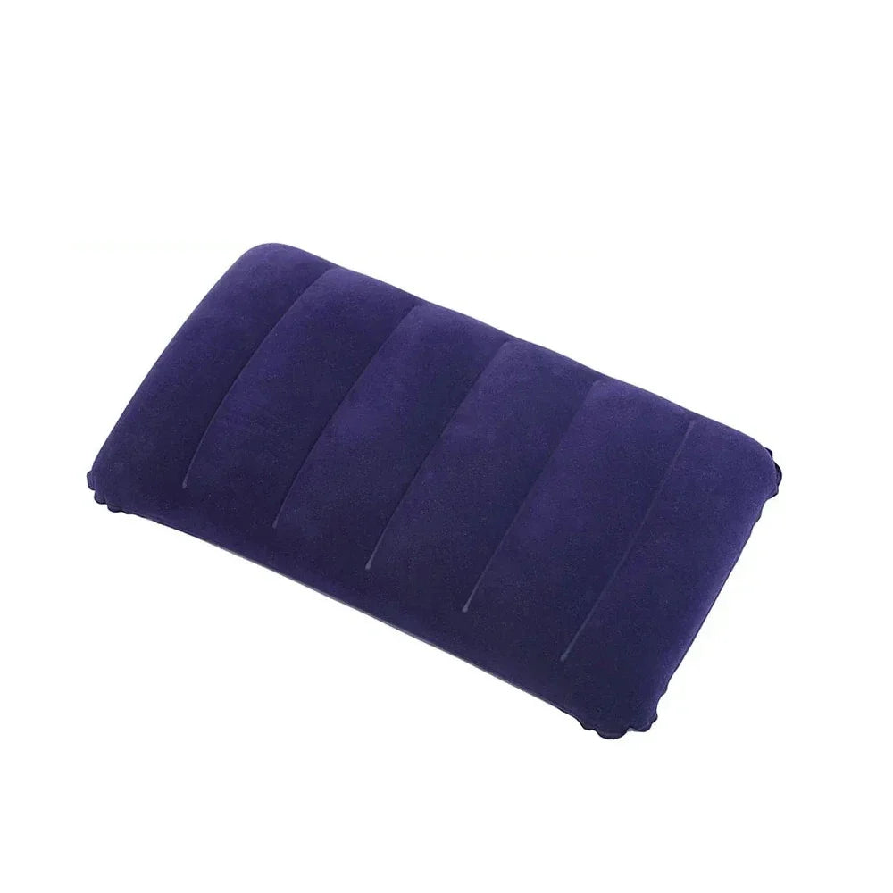 47x30cm Air Cushion Pillows Outdoor Camping Sleep Cushion Folding Square Inflatable Pillows Travel Backrest Plane Head Rest Big