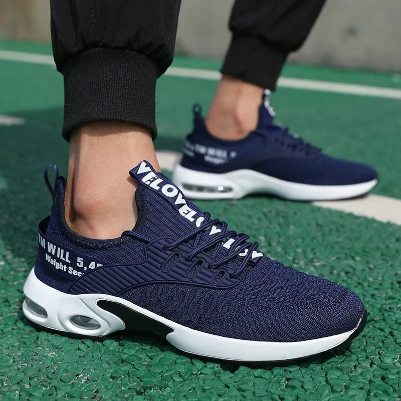 Summer Men's Shoes Mesh Casual Sports Shoes Spring Summer Shoes Tennis Lightweight Walking Black Sneakers 2025 Hot Selling Item